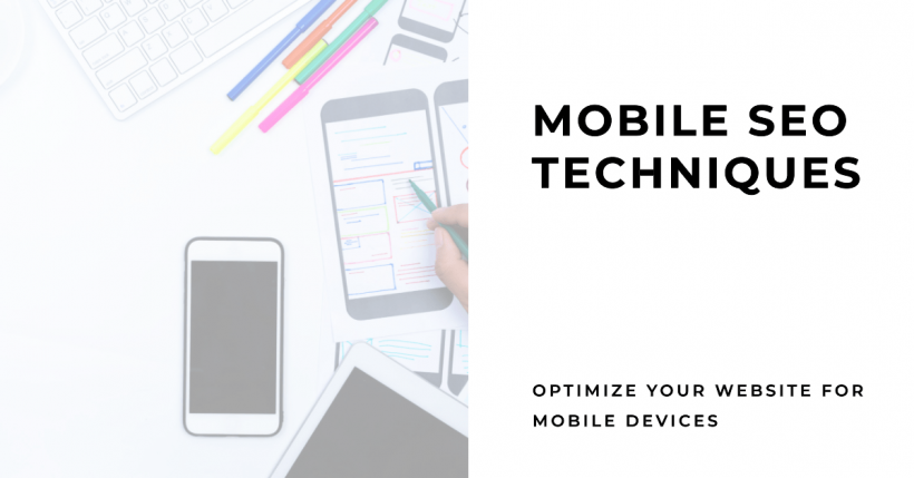 Mobile SEO techniques