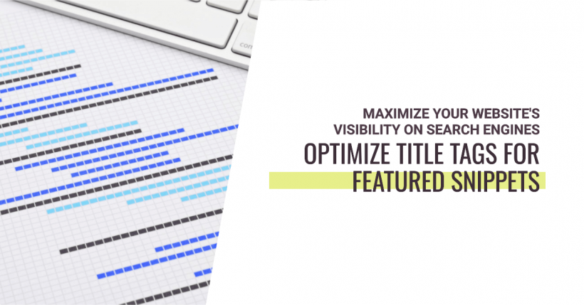 Optimize Title Tags for Featured Snippets
