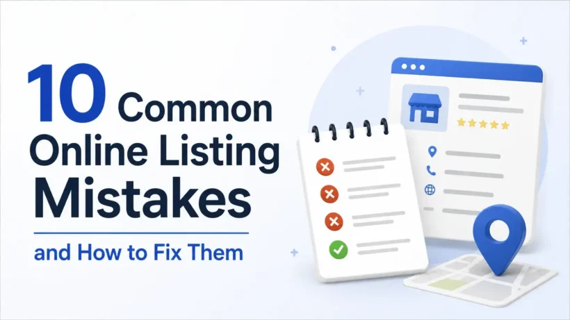 Common Online Listing Mistakes