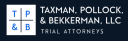Taxman, Pollock & Bekkerman, LLC Trial Attorneys Logo